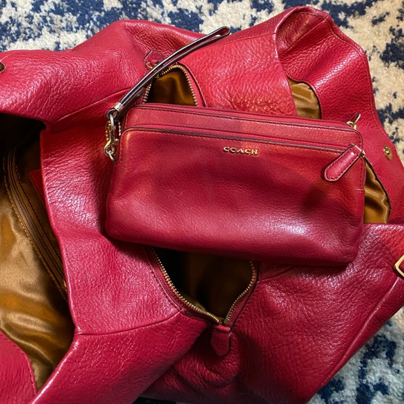 Plum Coach Boho Bag & Wallet (NEW) - Picture 3 of 5